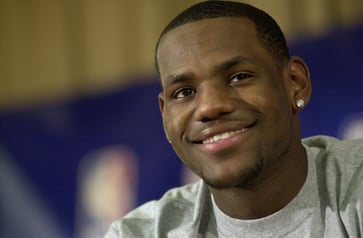 At 18 years old, LeBron James rejected a $10 million offer from Reebok: "I might have shed tears on my way back home."