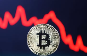 The price of Bitcoin drops to a two-month low as the Federal Reserve indicates that it is not yet prepared to reduce interest rates.