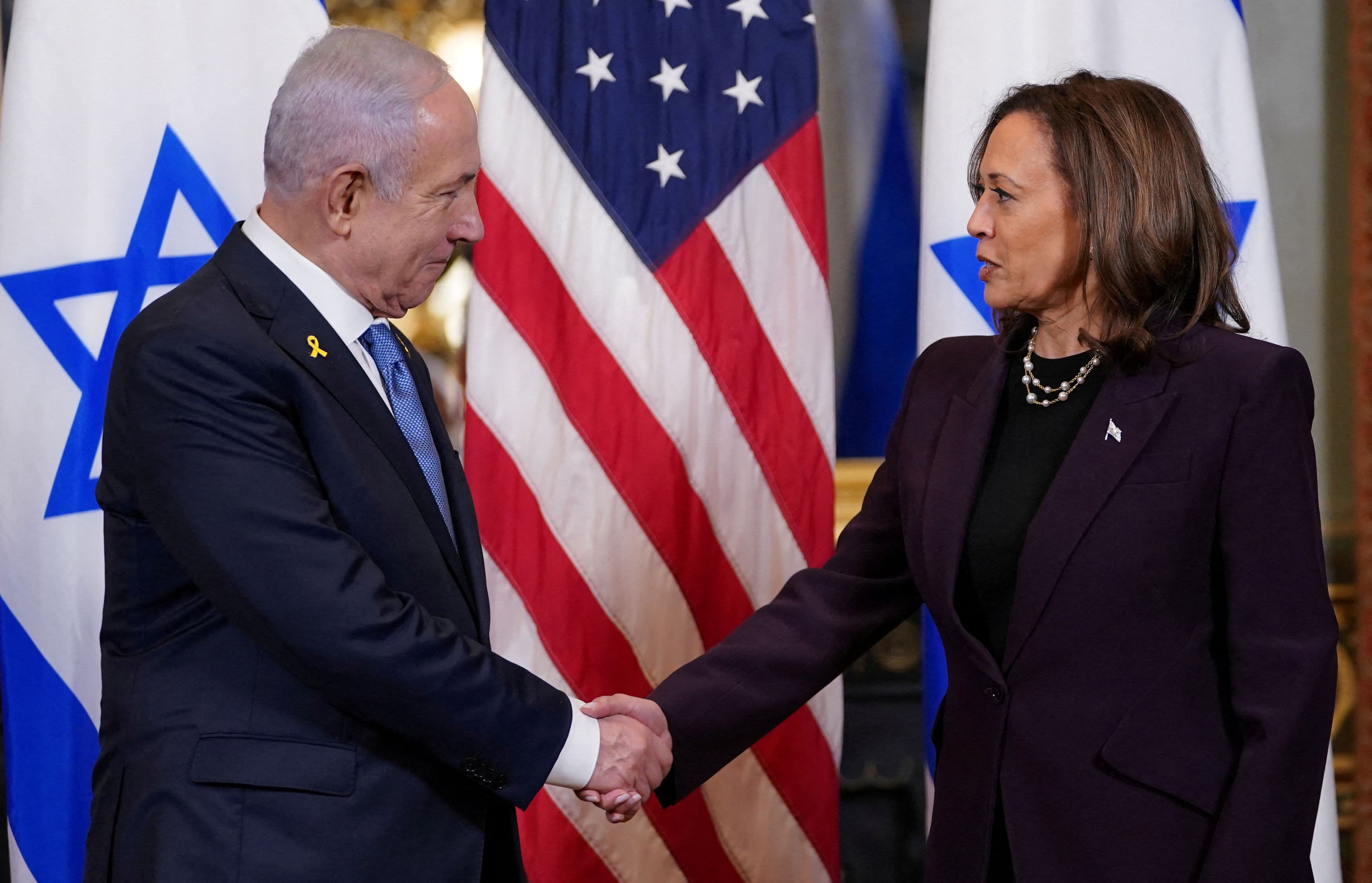 Harris affirms 'unwavering' support for Israel while stating 'it is time for this war to end.'