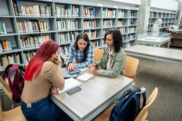 None of the top 10 colleges attended by students are Ivy League institutions.