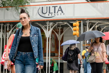 Ulta falls short of Wall Street expectations, adjusts sales forecast after quarterly decline.