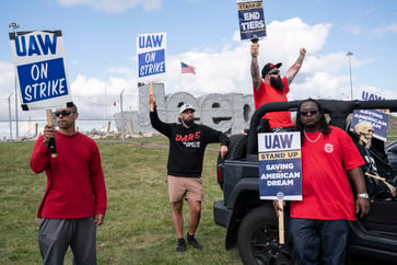 Stellantis, the parent company of Jeep and Dodge, experiences a decline in profit as the Detroit Three strike takes its toll.