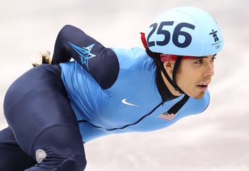 Apolo Ohno overcame his self-doubt through Olympic speed skating.