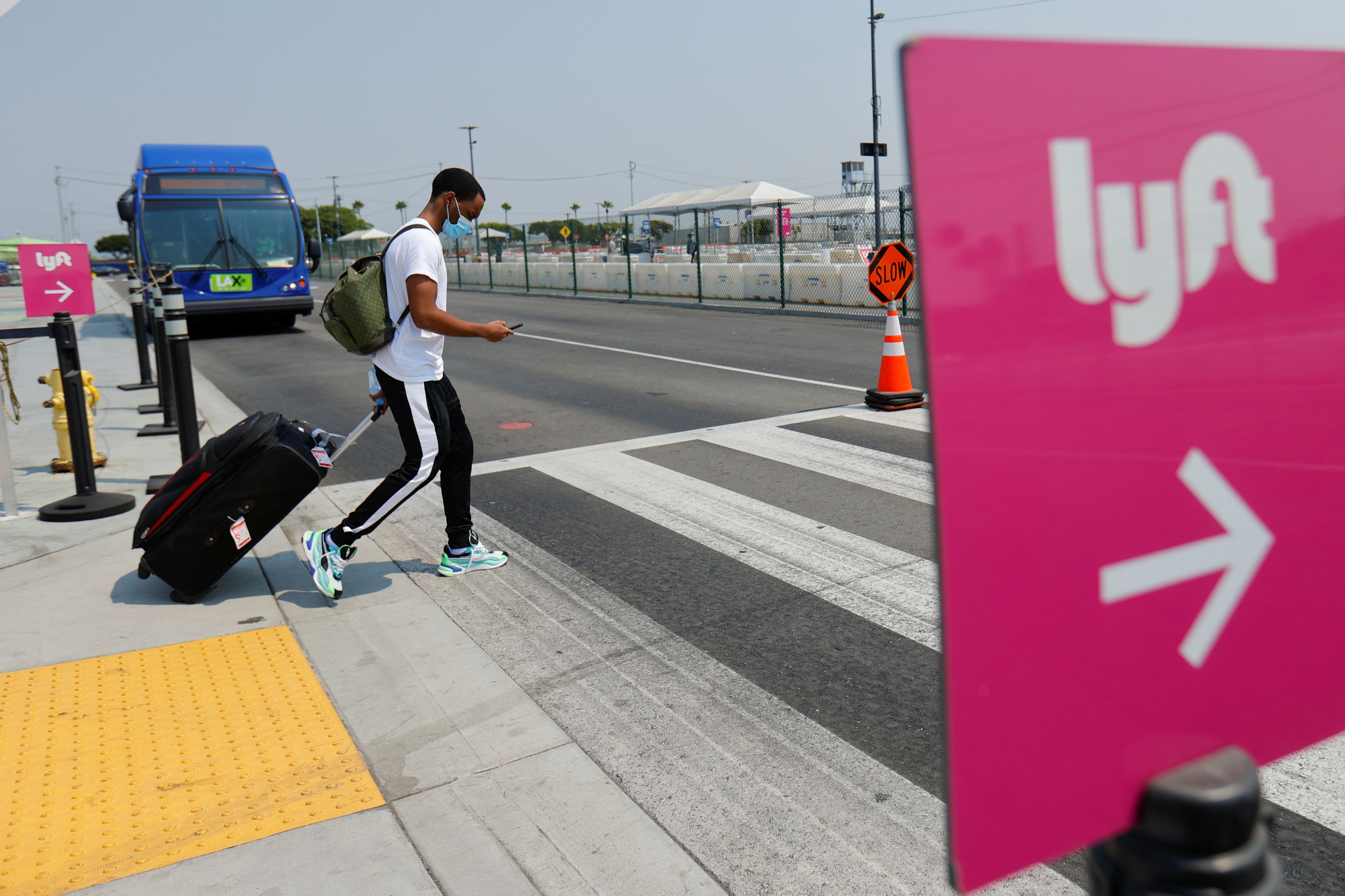 To assist drivers with rising gas costs, Lyft will impose a 55-cent surcharge on each ride.