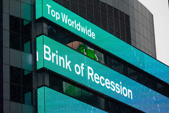 A survey has found that 81% of U.S. adults are concerned about a recession occurring in 2021.