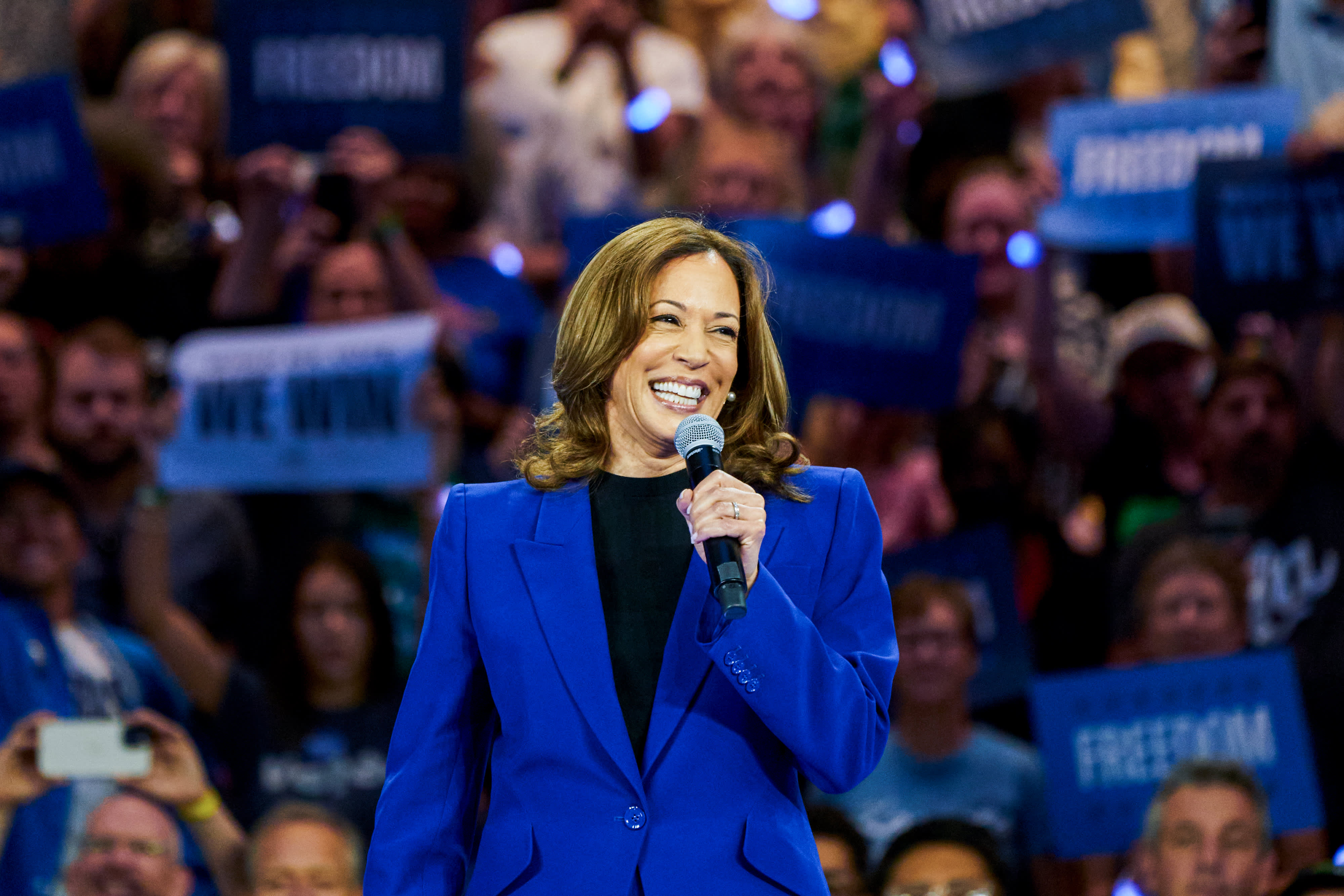 Live from DNC Day 4: Kamala Harris, Gretchen Whitmer, and former GOP Rep. Adam Kinzinger