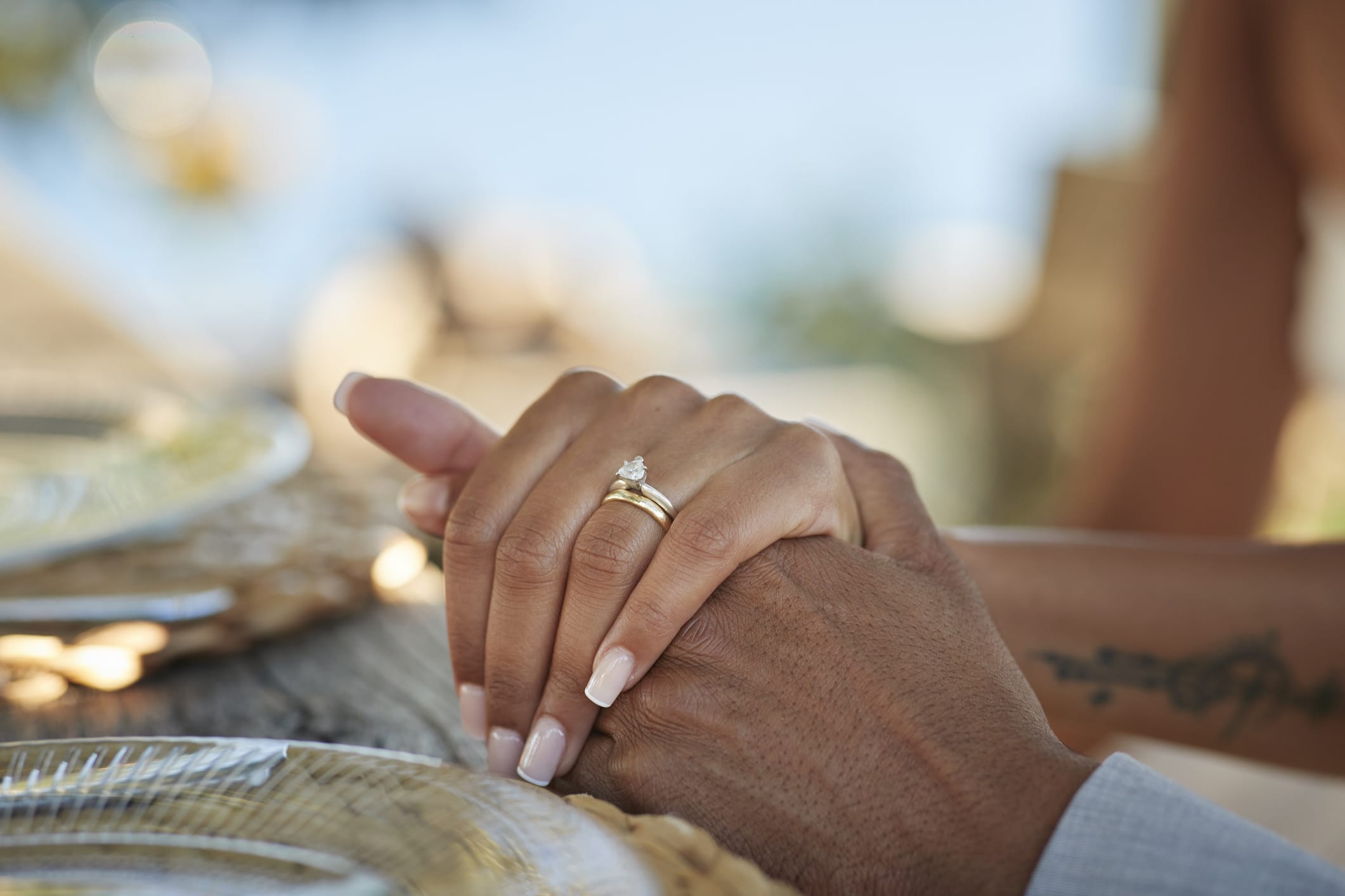 Wedding expert advises against following the 3 months' salary rule when buying an engagement ring.