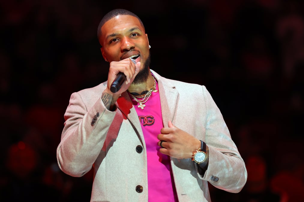 Damian Lillard talks about the Blazers and his new footwear insole business.