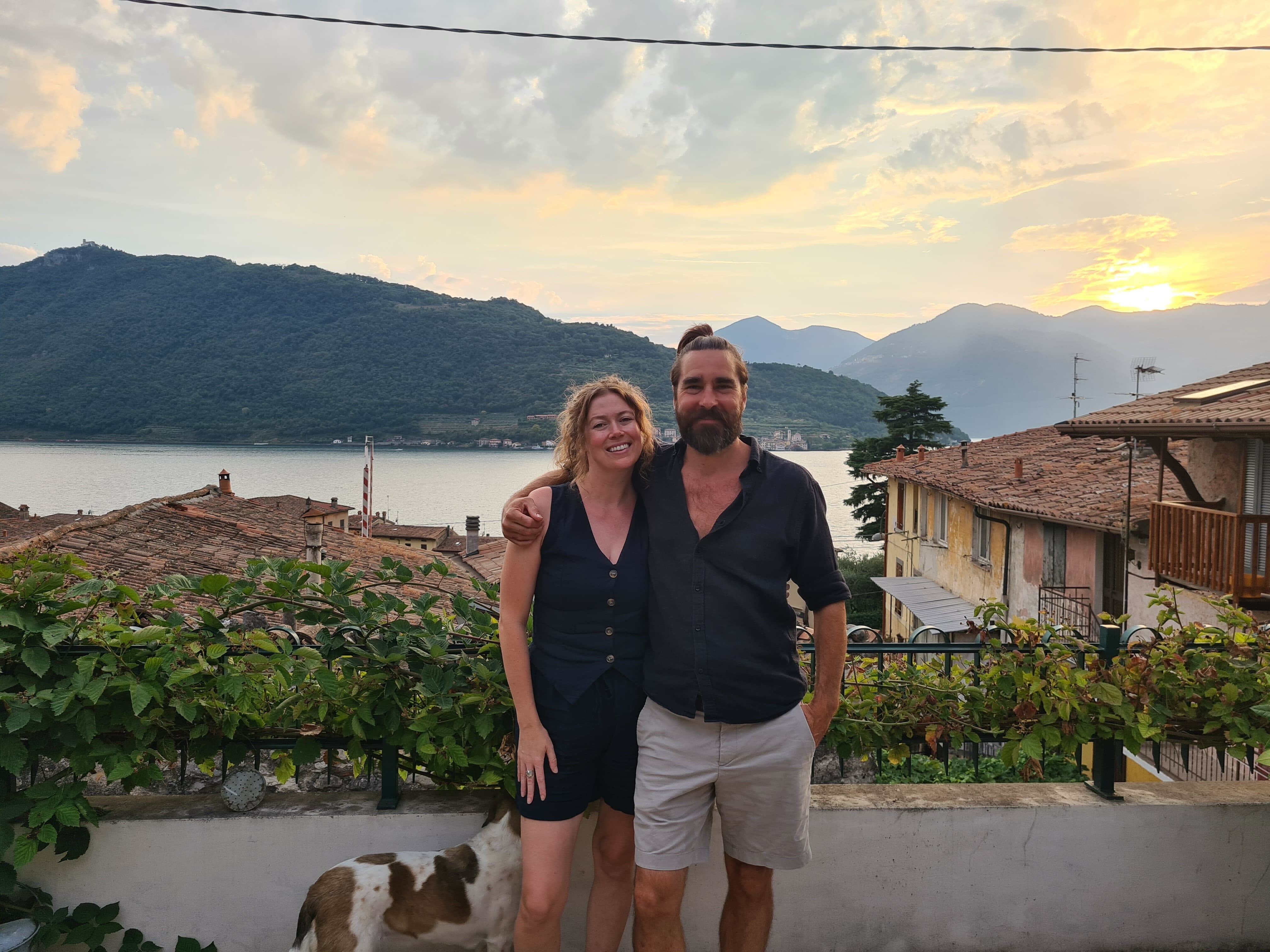 Explore the abandoned apartment in Italy where this couple resides.