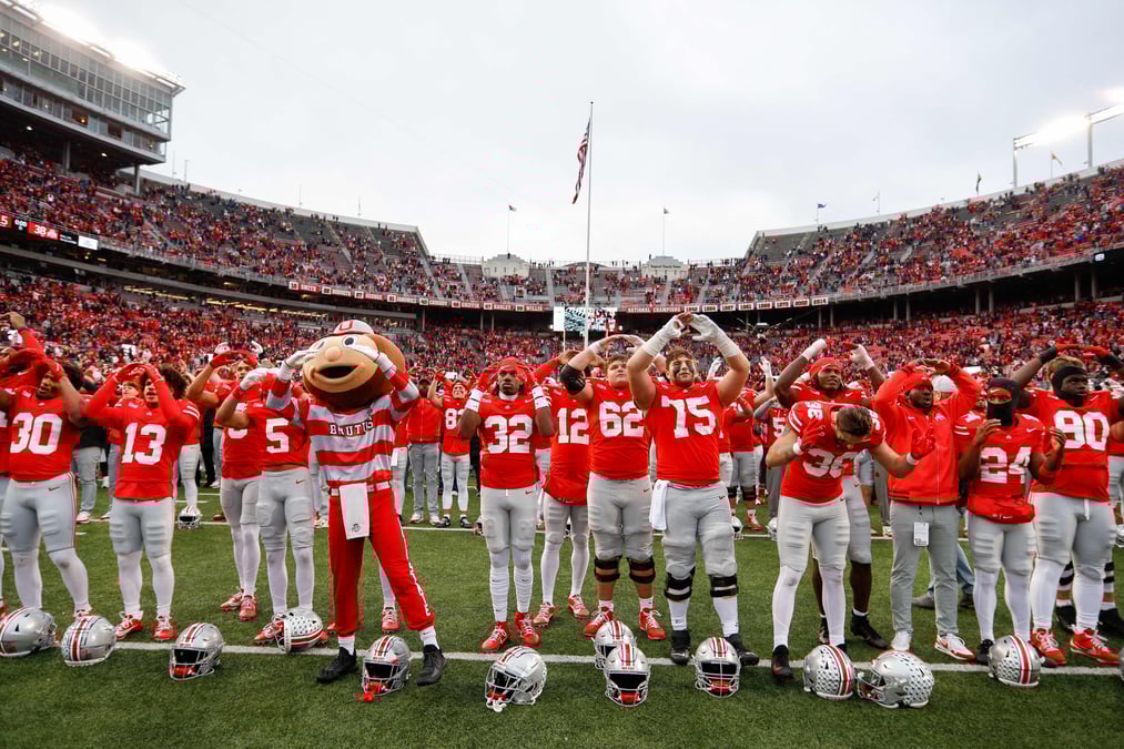 The value of the top 75 college sports programs.