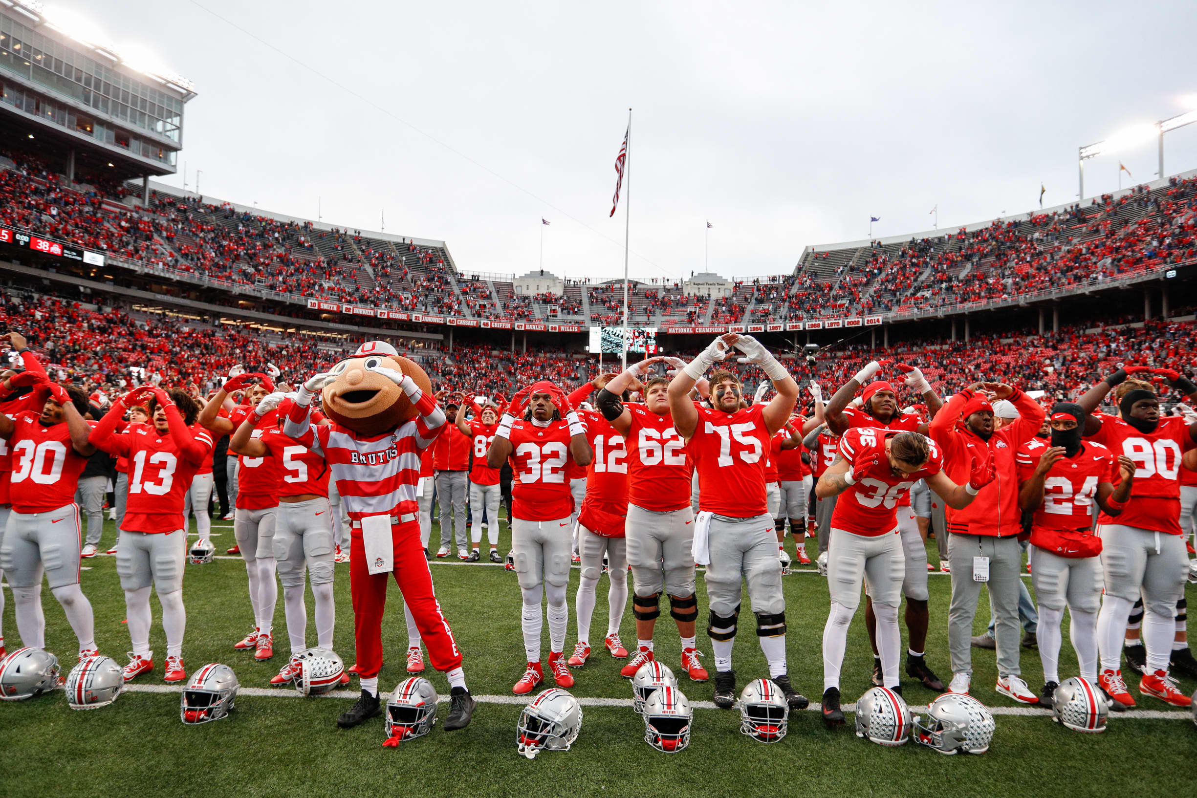 The value of the top 75 college sports programs.