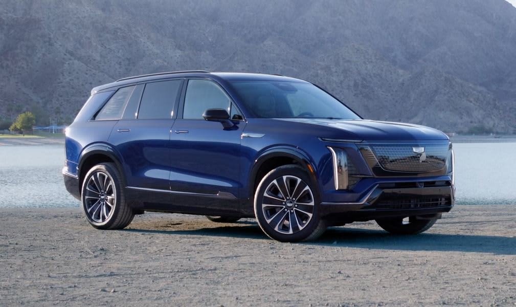 The latest electric vehicle from GM is a Cadillac "baby Escalade" called Vistiq.