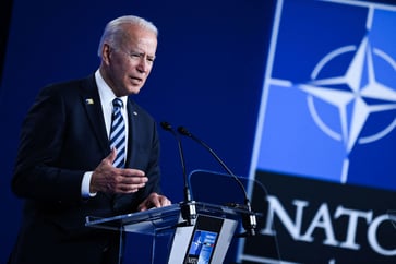 This month, Biden will journey to Brussels for a NATO summit concerning Russia's aggression towards Ukraine.