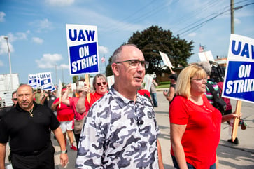 Stellantis may face potential strikes at Ford a year after unprecedented work stoppages, according to the United Auto Workers (UAW).