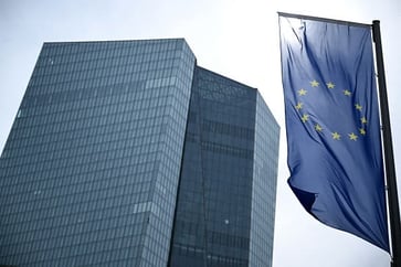 Growth concerns have caused European Central Bank policymakers to split on the necessity of implementing jumbo rate cuts.