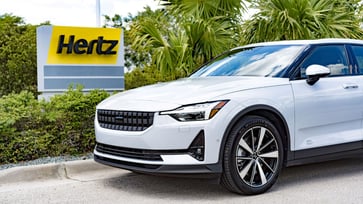 Hertz signs deal to purchase up to 65,000 vehicles from EV start-up Polestar.