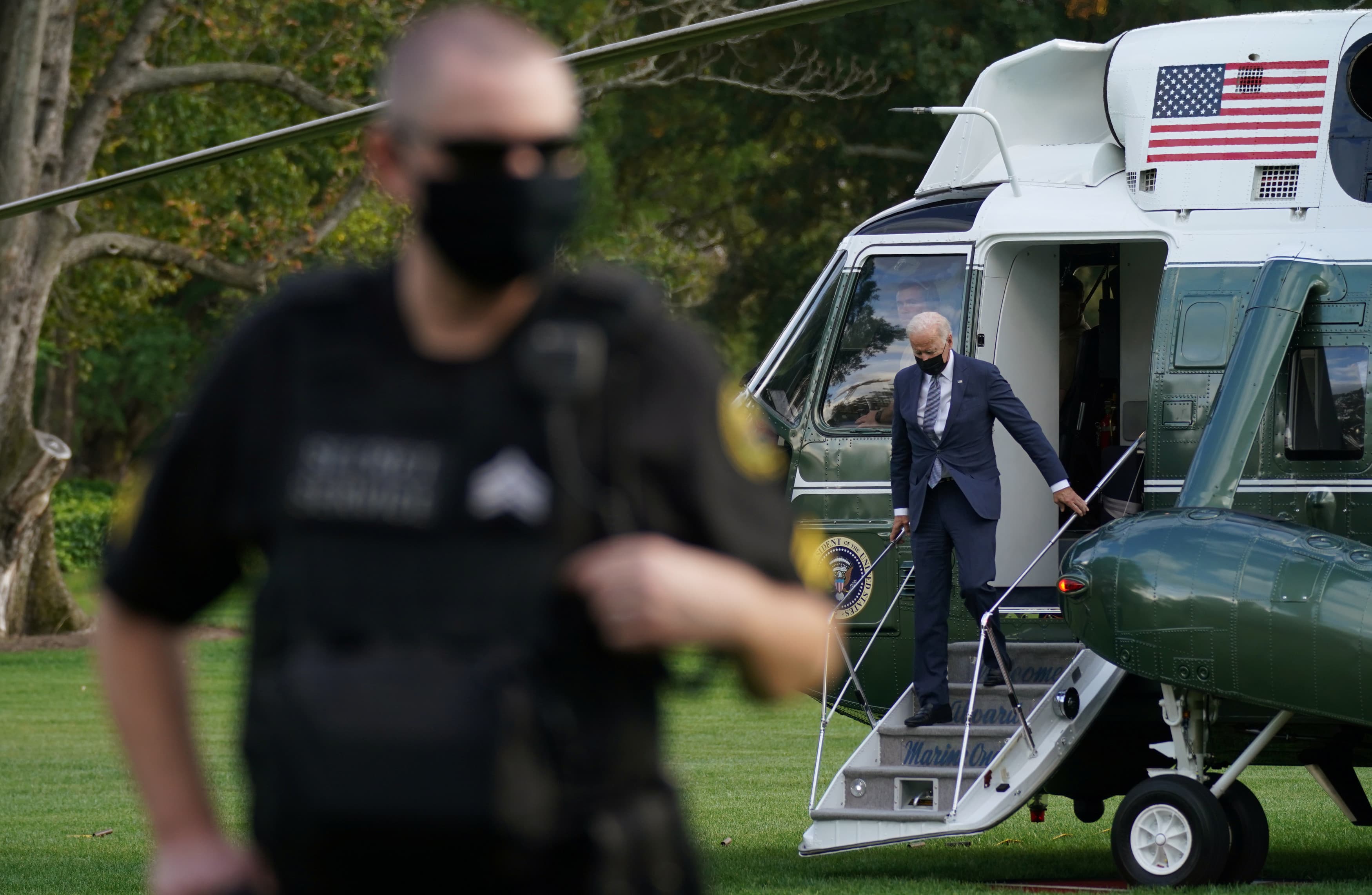 Allegations claim that a man charged with threatening Biden stated he intended to visit the White House.