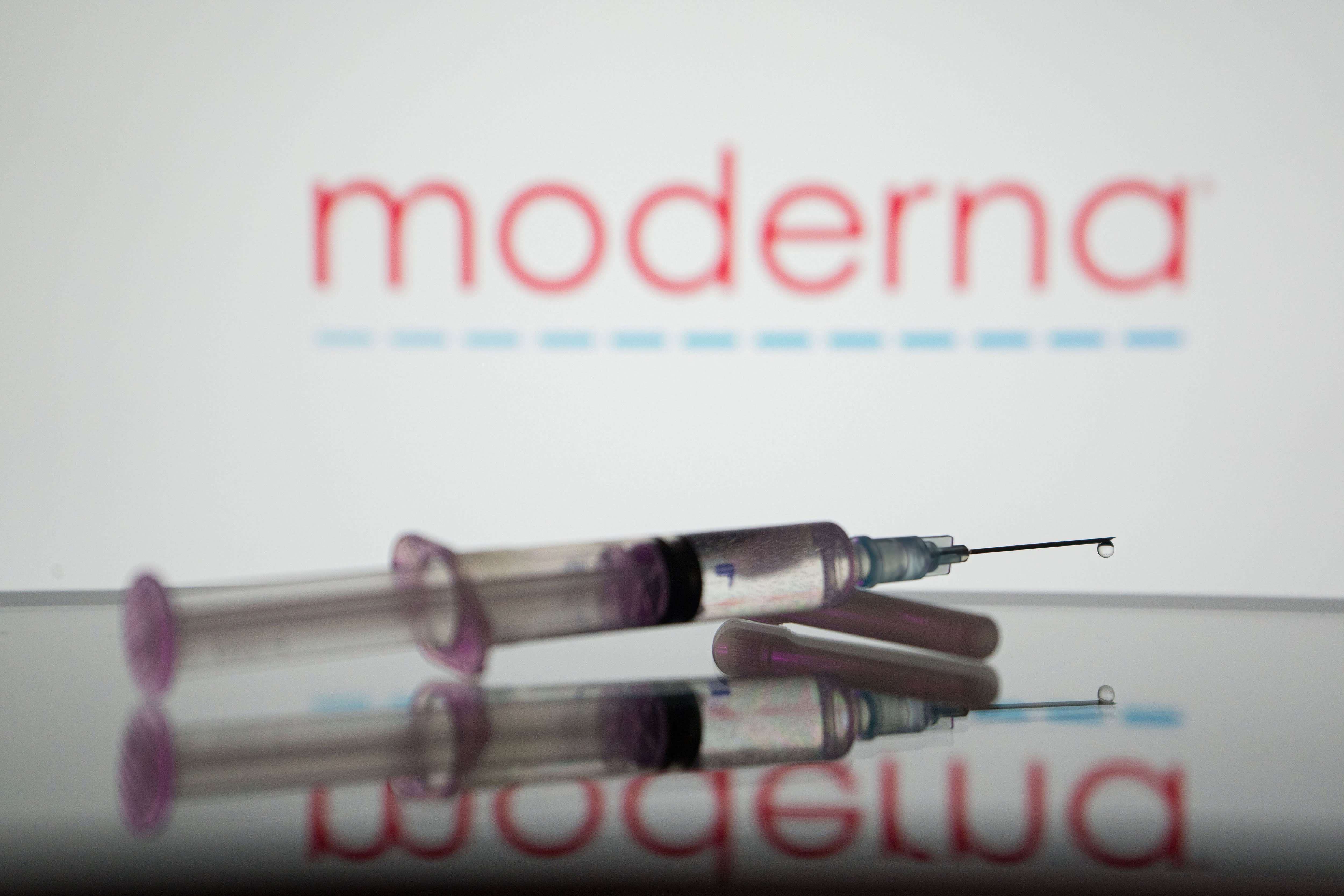 Steep loss in Moderna stock as sinking Covid vaccine demand drives it down.