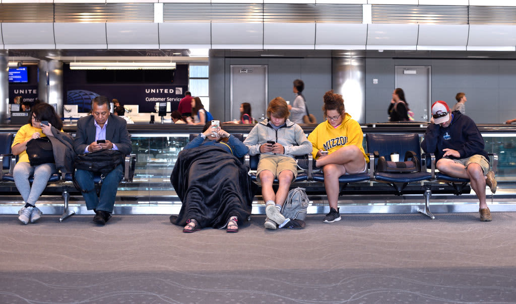 It's crucial to heed warnings about using public Wi-Fi in places like airports.