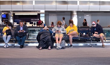 It's crucial to heed warnings about using public Wi-Fi in places like airports.