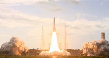 As Europe rejoins a market dominated by SpaceX, the first Ariane 6 rocket launches.