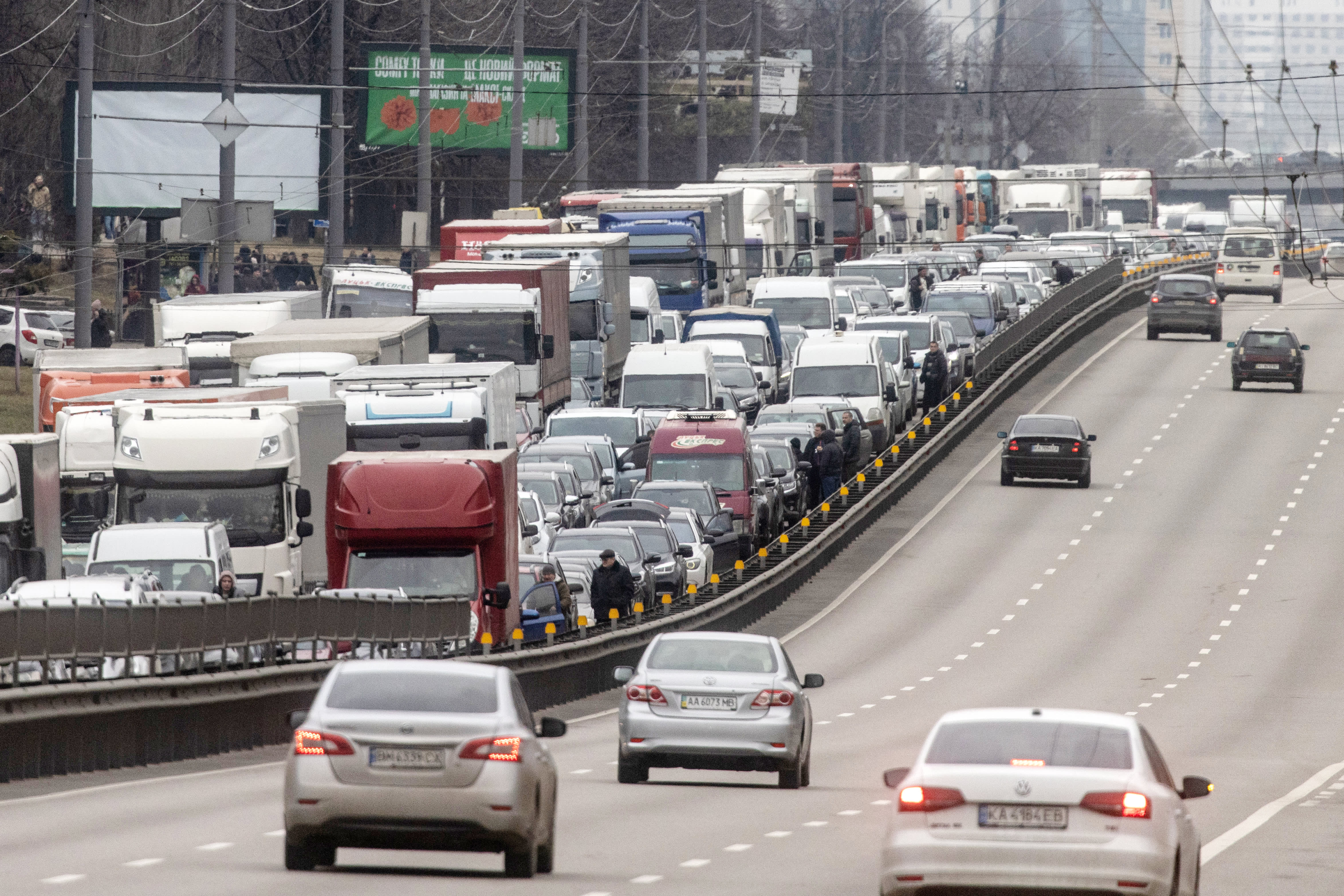 The Russian car market has the highest exposure for Renault, Hyundai, and VW.