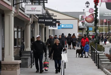 Other mall categories are outpacing outlets in the U.S.