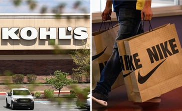 Top retailers during the holidays are chosen by consumers, with Nike and Kohl's leading the way.