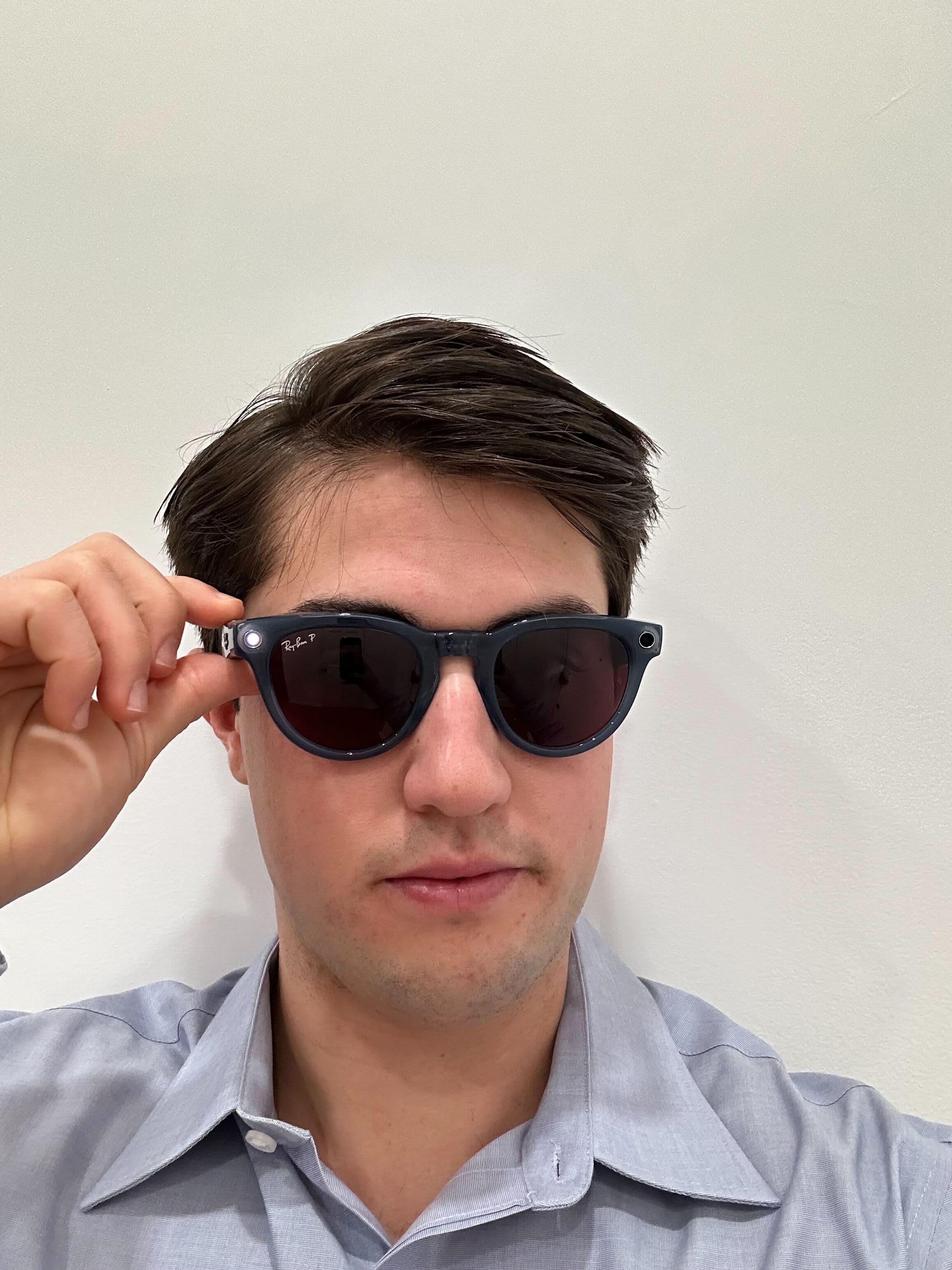 If you want a camera on your face, Meta's Ray-Ban smart glasses are both stylish and functional.