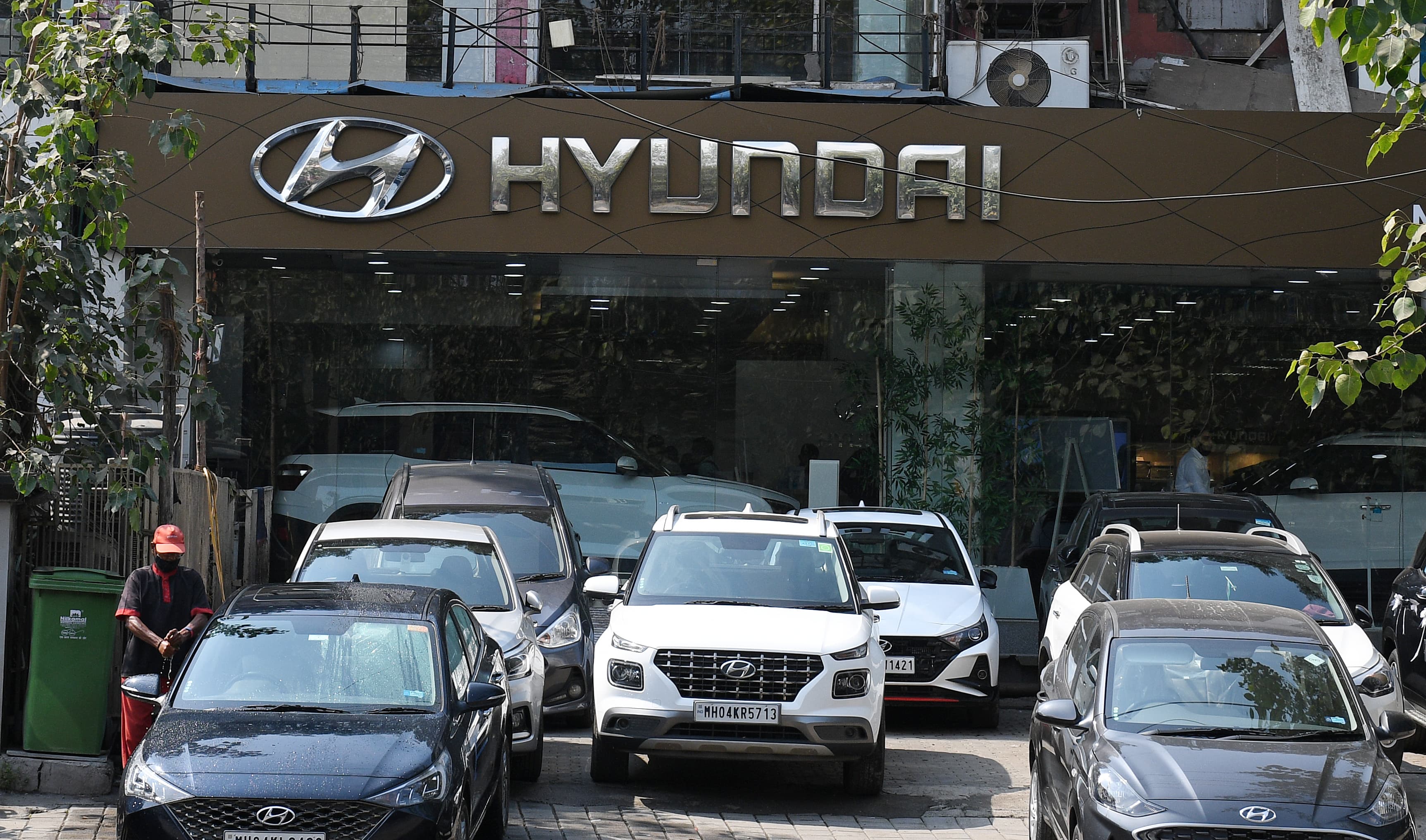 After the country's largest IPO, Hyundai Motor India's shares will begin trading.