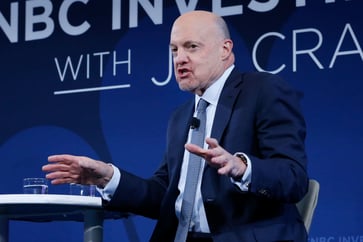 Jim Cramer is keeping a close eye on 16 stocks, including Microsoft, Chevron, and Southwest Airlines.