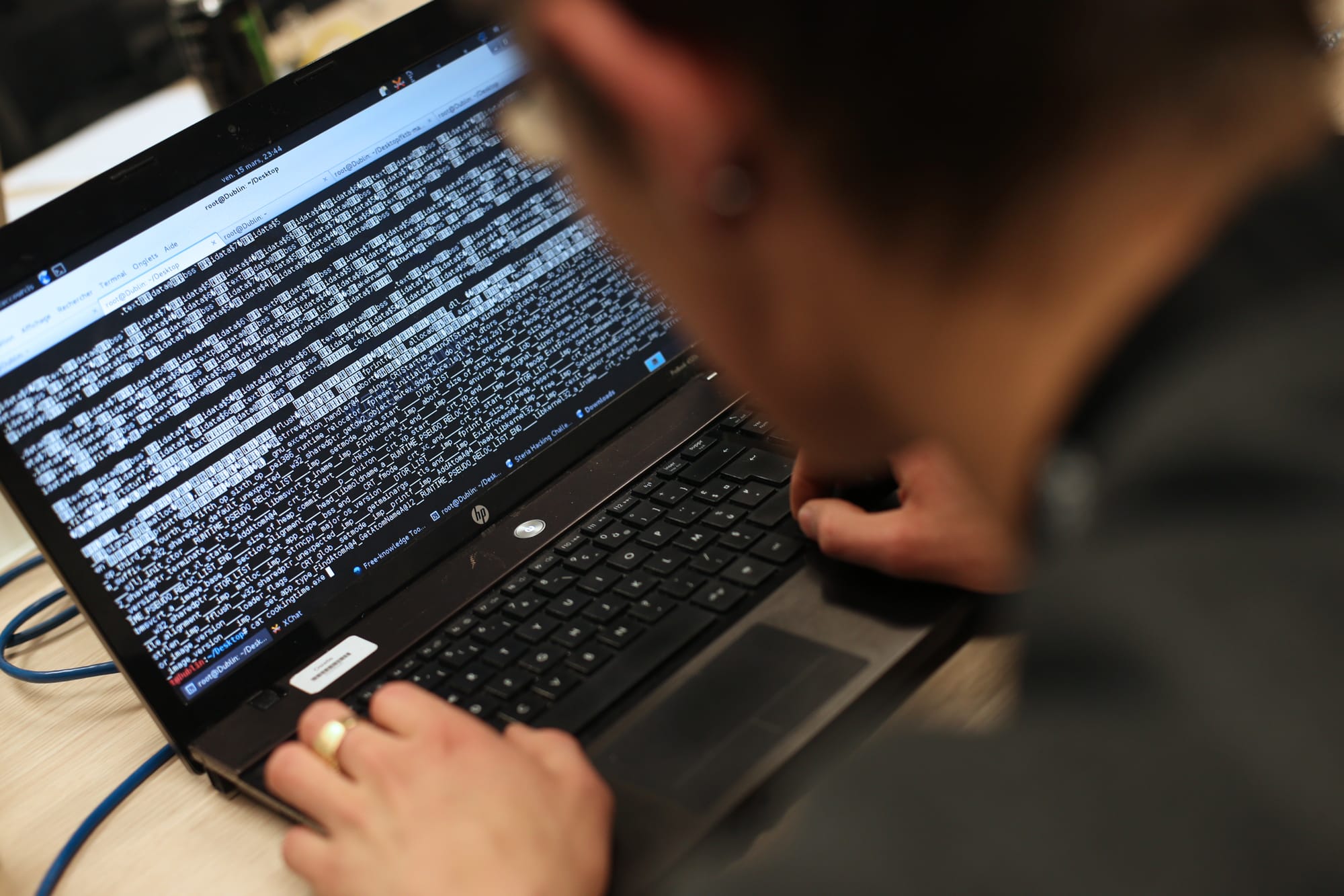 Ukrainian coders are dedicating their time to both work and cyber warfare.