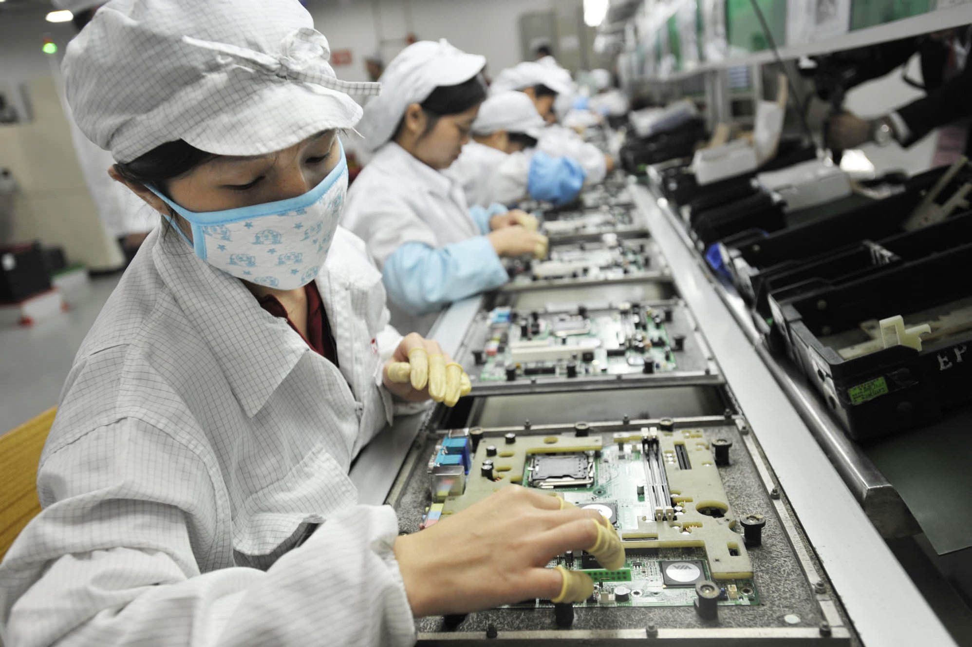 After being disrupted by Covid, Foxconn, an Apple supplier, has resumed regular operations.
