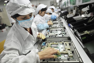 After being disrupted by Covid, Foxconn, an Apple supplier, has resumed regular operations.
