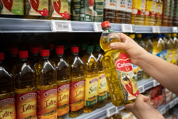 The world's largest olive oil producer predicts that the price of "liquid gold" will decrease by half from its record highs.