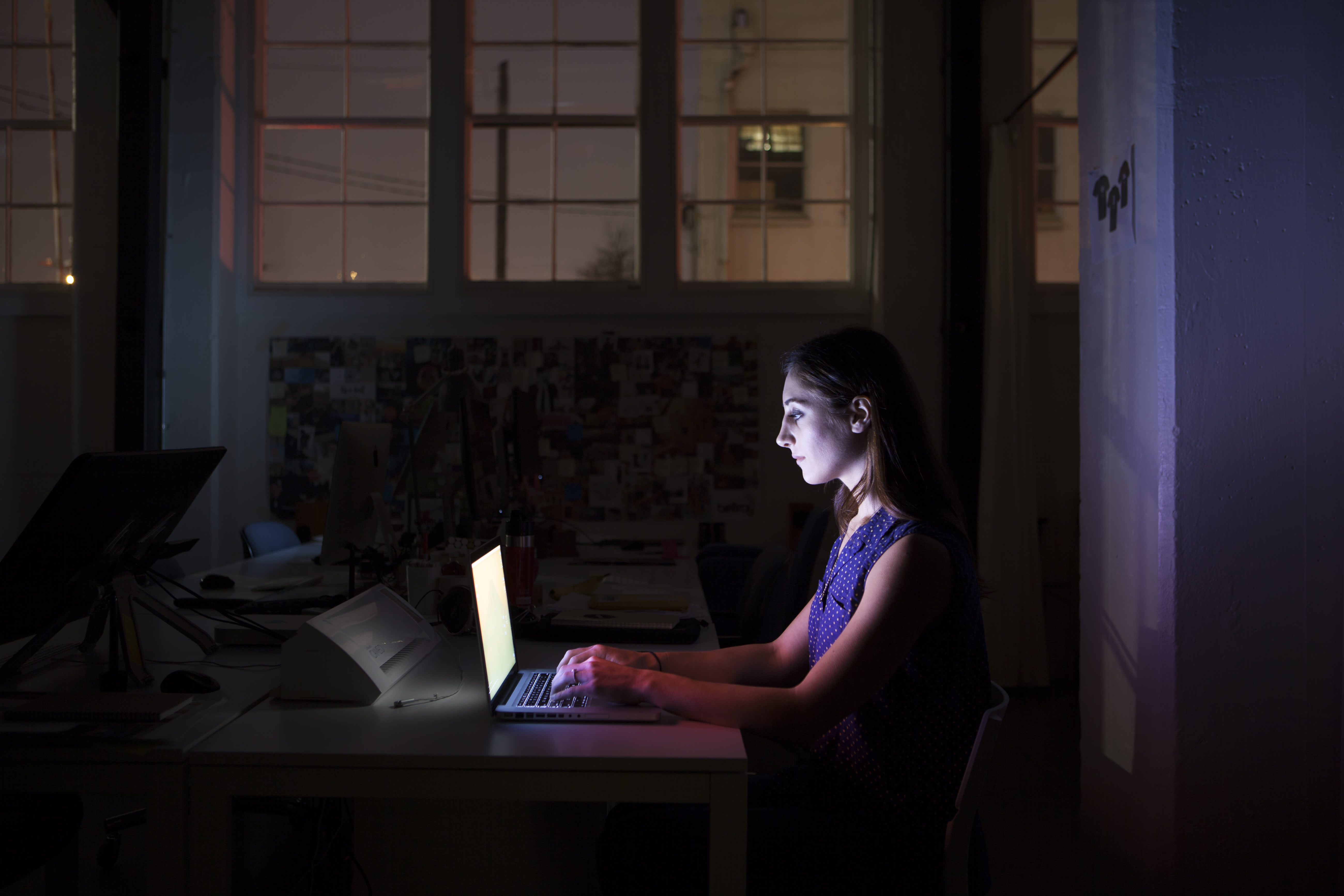 American workers and bosses are grappling to locate the shut-off button.