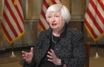 Janet Yellen: Inflation may have been slightly influenced by Covid stimulus.