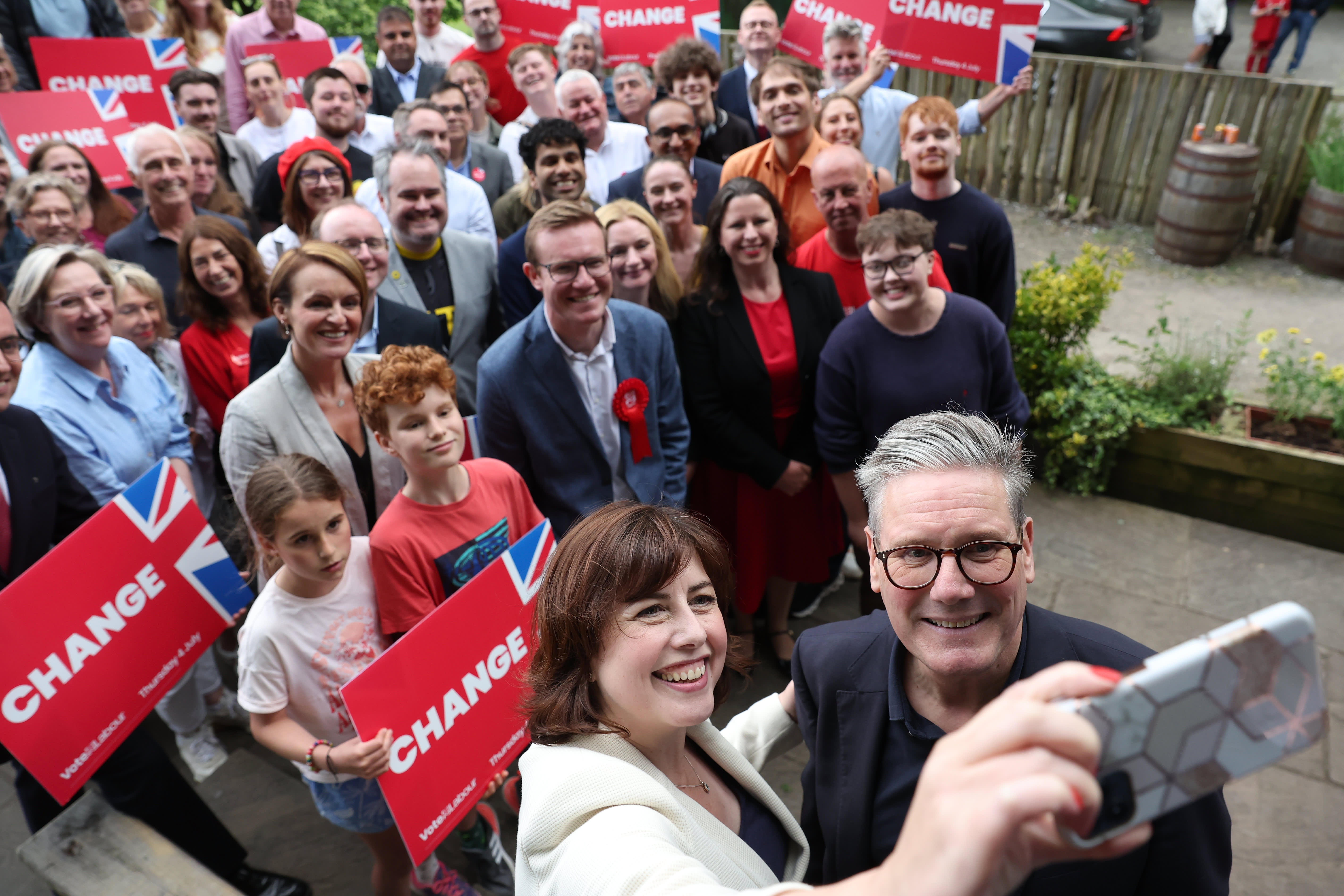 Labour is not confident in winning the UK election despite polls indicating a massive victory.