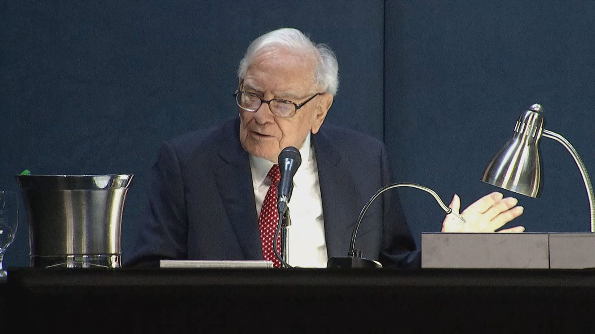 Buffett expresses concern over potential significant losses in the rapidly growing yet small insurance industry.