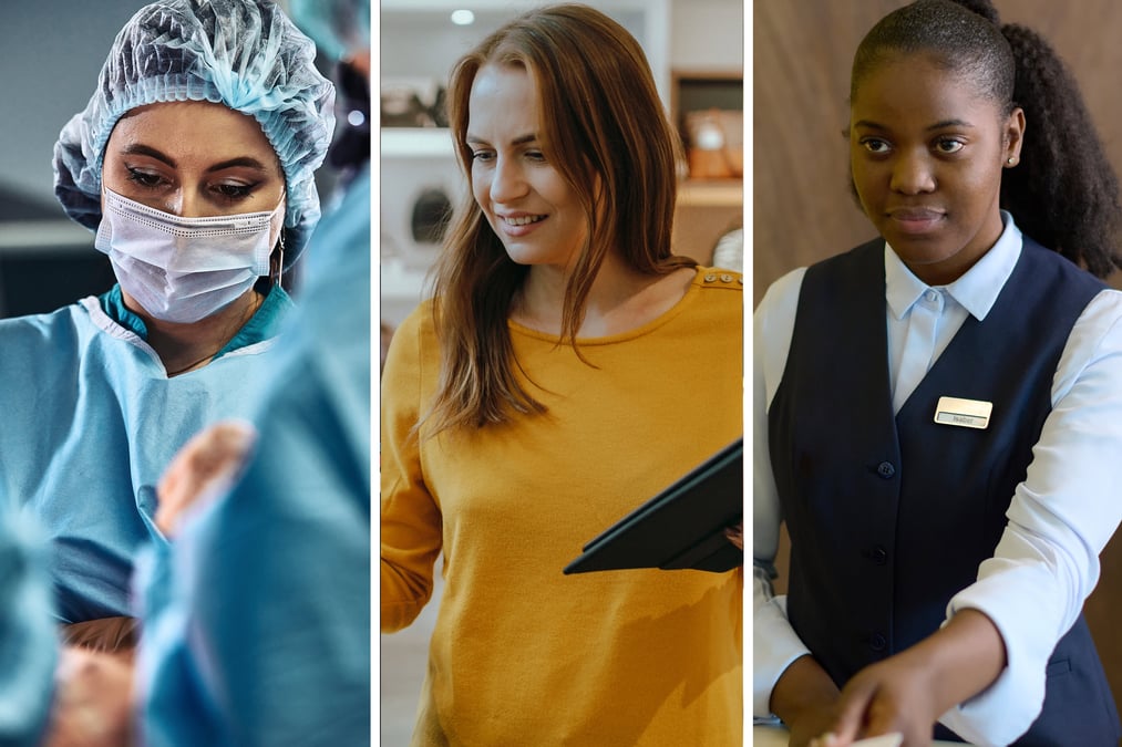 One chart shows where jobs will be available in December 2024.