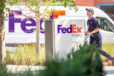 In major U.S. and Canadian cities, FedEx is conducting trials with electric carts for last-mile delivery.
