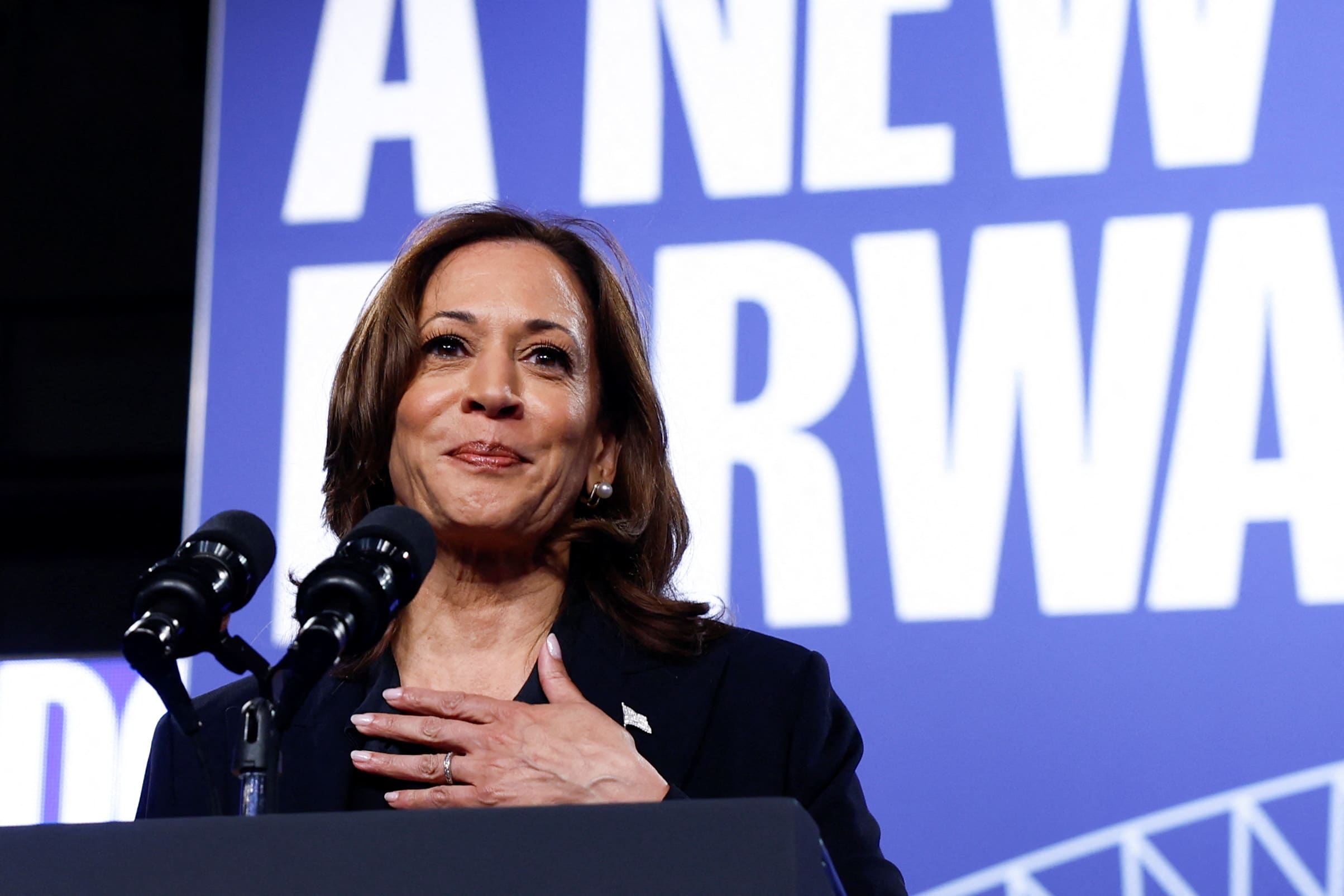 Harris is poised to capitalize on a rare economic surge in the final stretch.