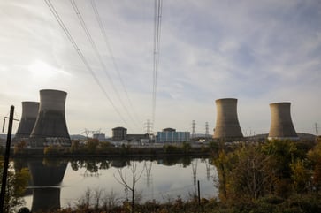 A tour of the Three Mile Island nuclear power plant interior.