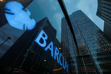 In the third quarter, Barclays' profit increased by 23%, surpassing predictions.