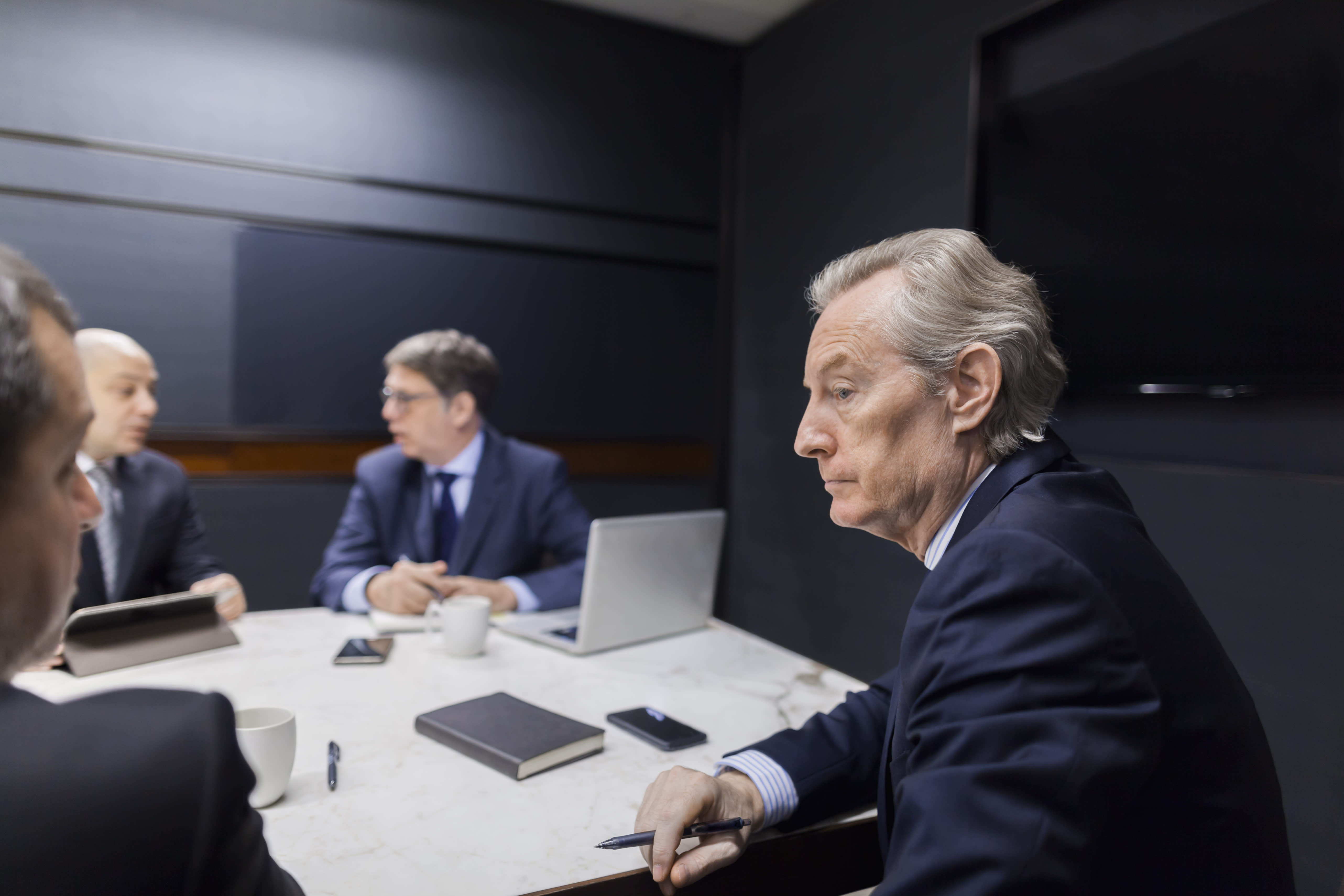 Disproving assertions that a group of asset managers dominates significant American corporations.