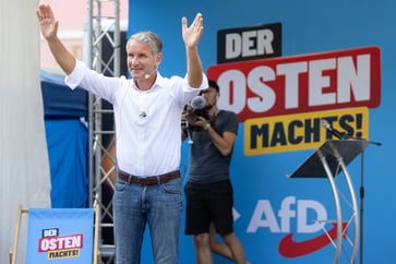 The far-right party in Germany has won its first state election since World War II, dealing a fresh blow to the fragile coalition government.