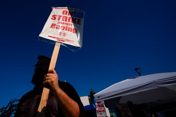 The Boeing factory strike has been ongoing for a month, with pressure increasing on the new CEO to resolve the dispute.