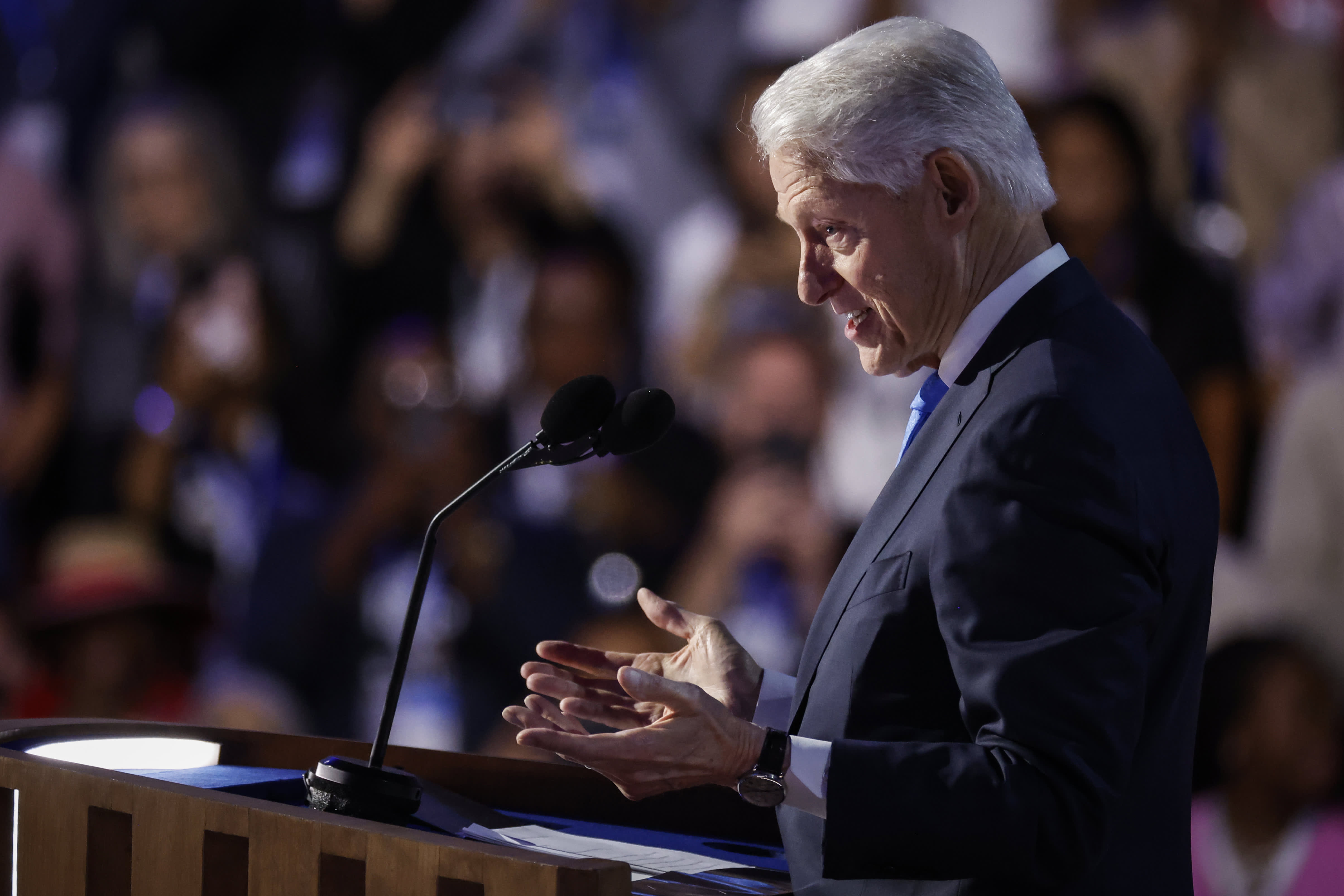 Bill Clinton: The Election Choice is Between 'We the People' and 'Me, Myself, and I'