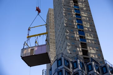 The real estate industry is the most "zombified" sector, and rate hikes pose a significant risk, according to a consultancy.