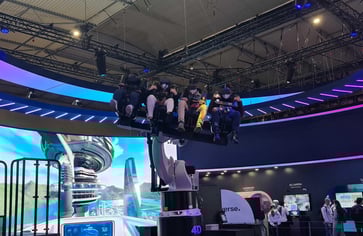 The world's biggest mobile event was dominated by the metaverse, resulting in some bizarre moments.
